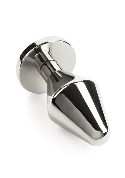 Classic Butt Plug Medium SILVER - 0