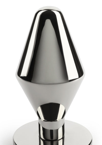 Classic Butt Plug Medium SILVER - 5
