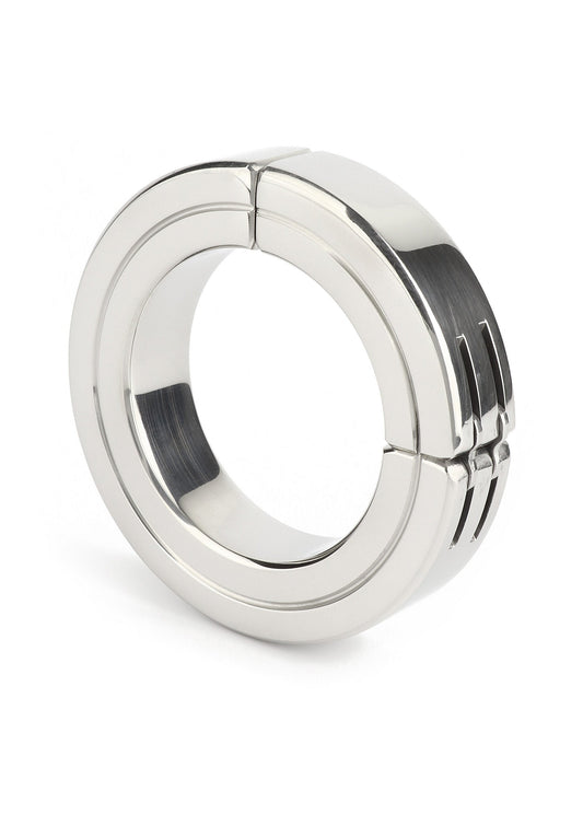 Mr. Steel Hinged Magnetic Cock Ring 50mm
