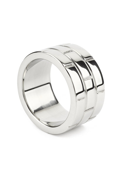 Mr. Steel The Wall C-Ring 40mm SILVER - 3