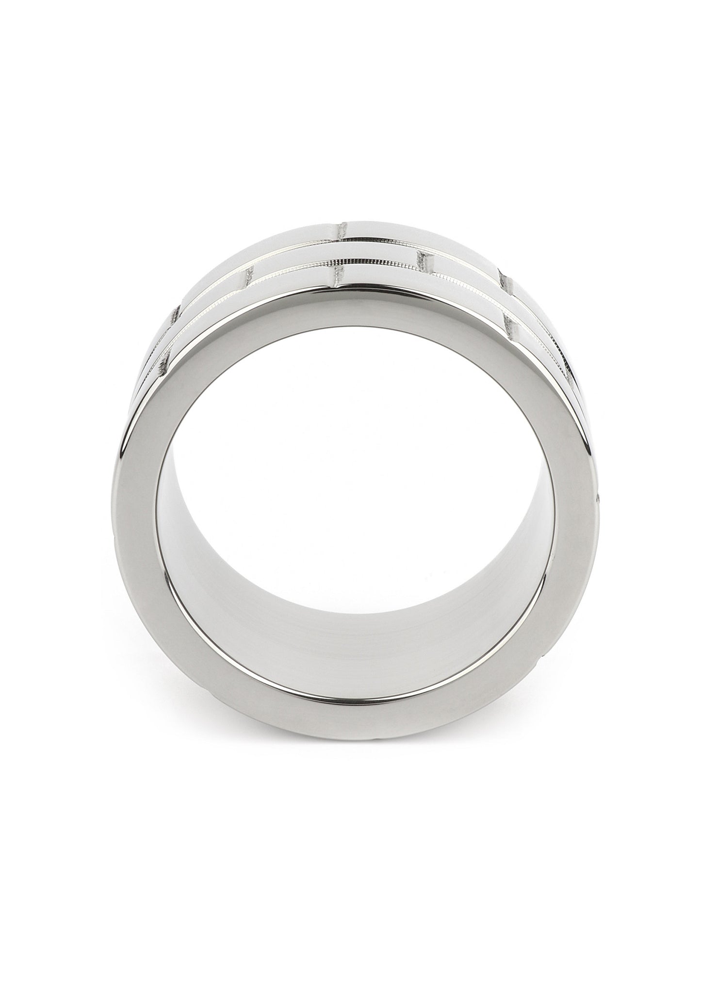 Mr. Steel The Wall C-Ring 40mm SILVER - 2