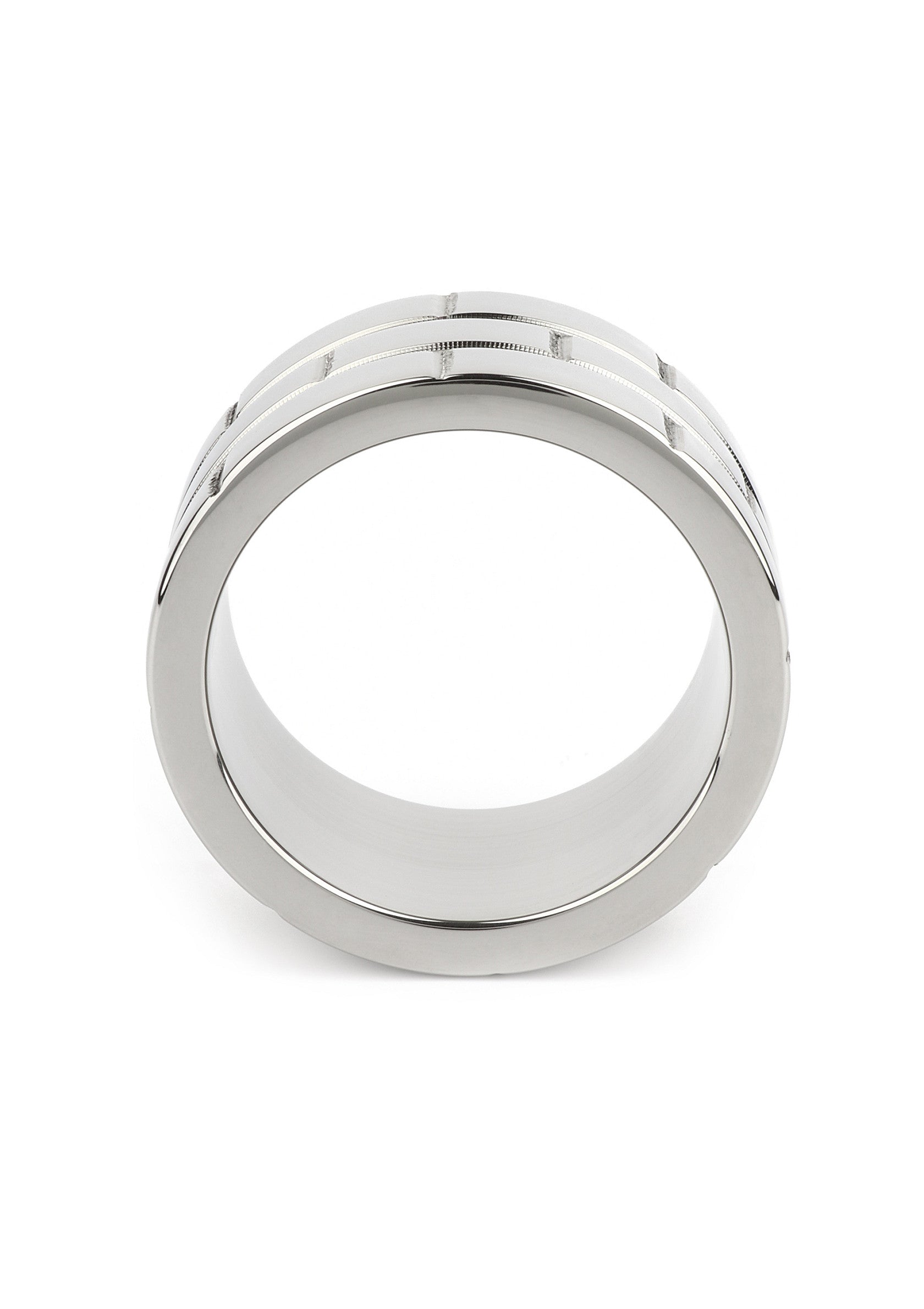 Mr. Steel The Wall C-Ring 40mm SILVER - 2