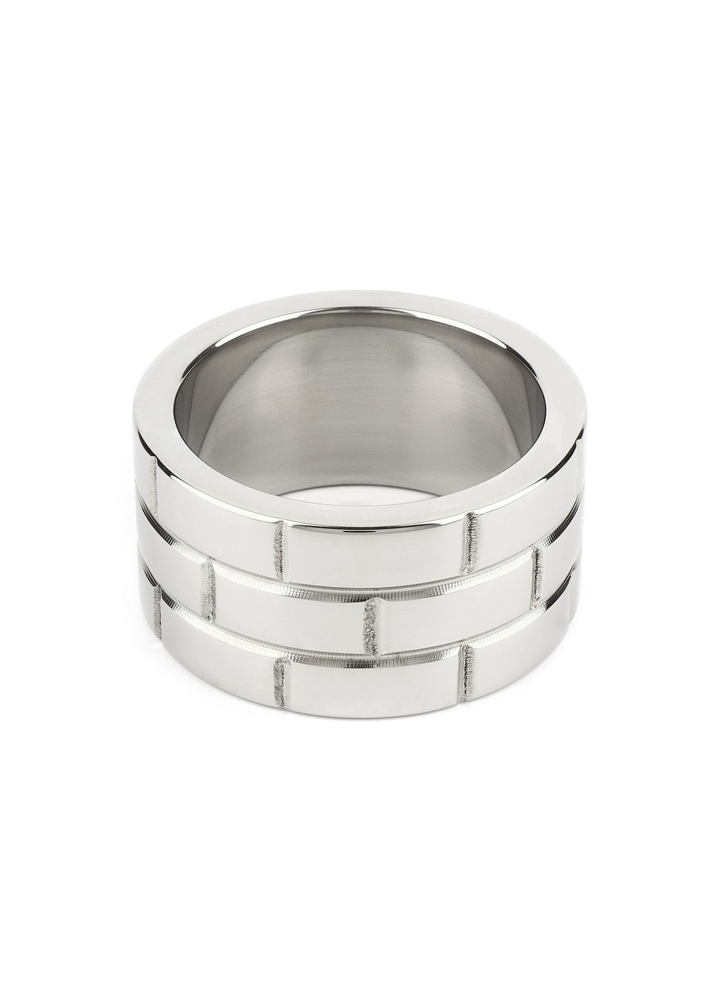 Mr. Steel The Wall C-Ring 40mm SILVER - 5