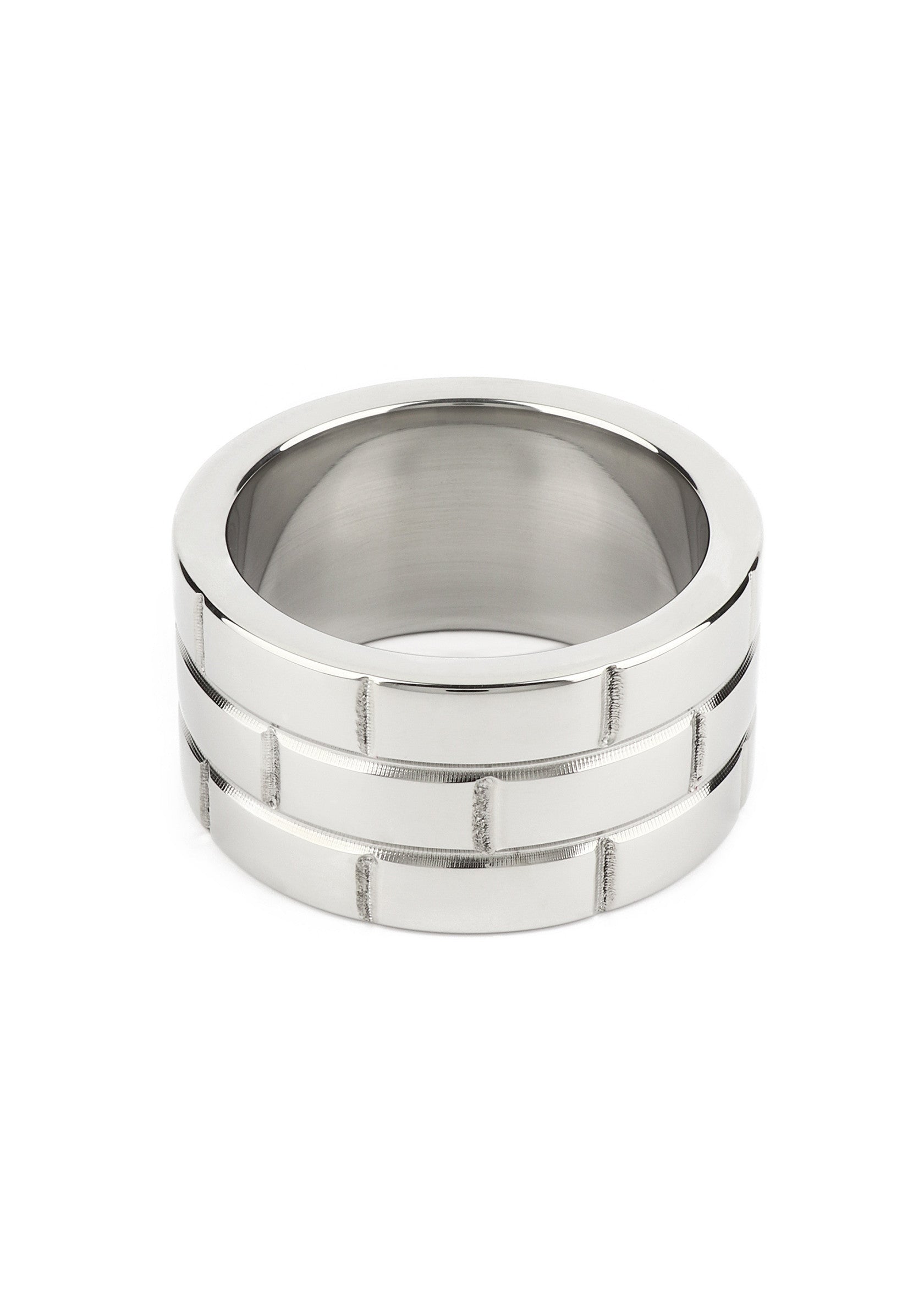 Mr. Steel The Wall C-Ring 40mm SILVER - 5