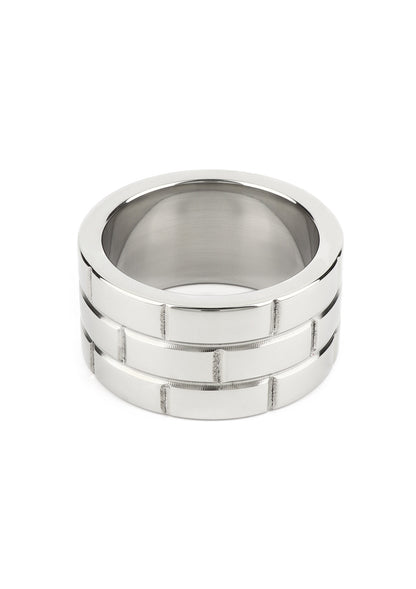 Mr. Steel The Wall C-Ring 40mm SILVER - 5