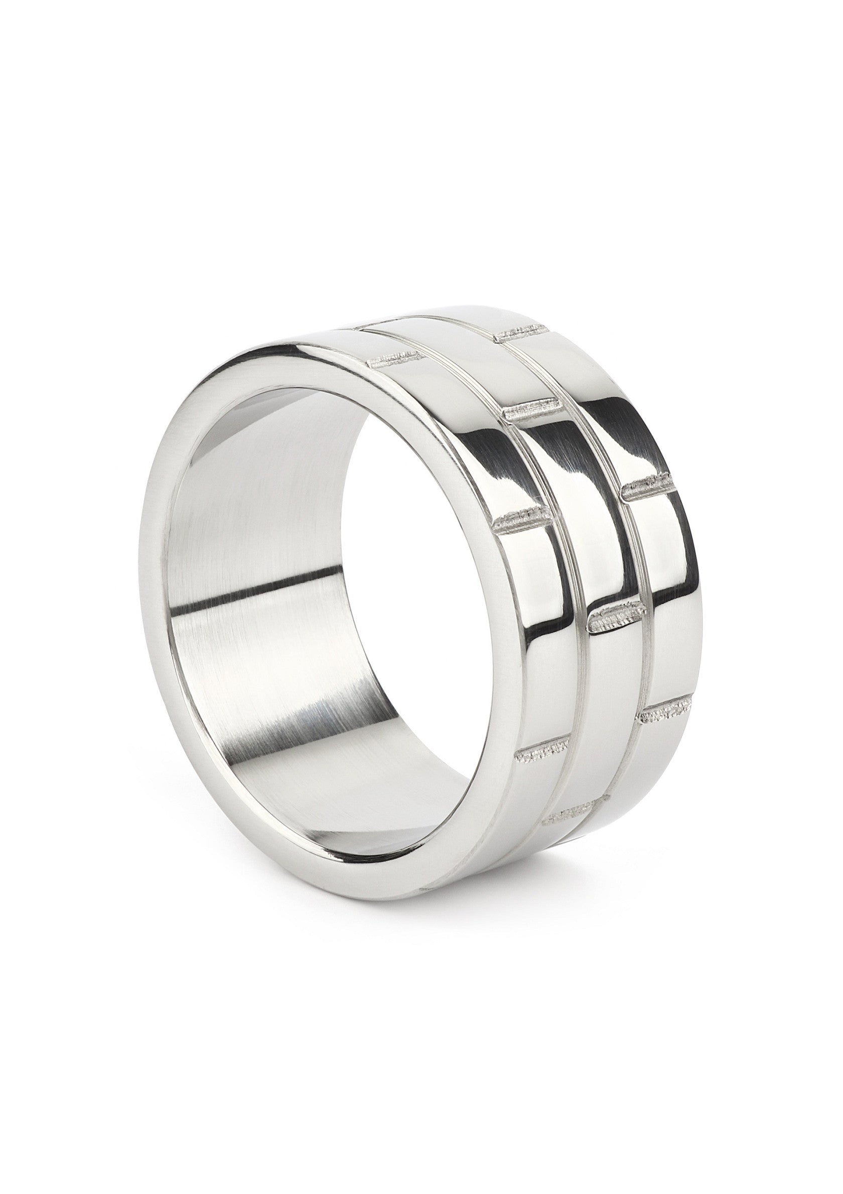 Mr. Steel The Wall C-Ring 45mm SILVER - 1