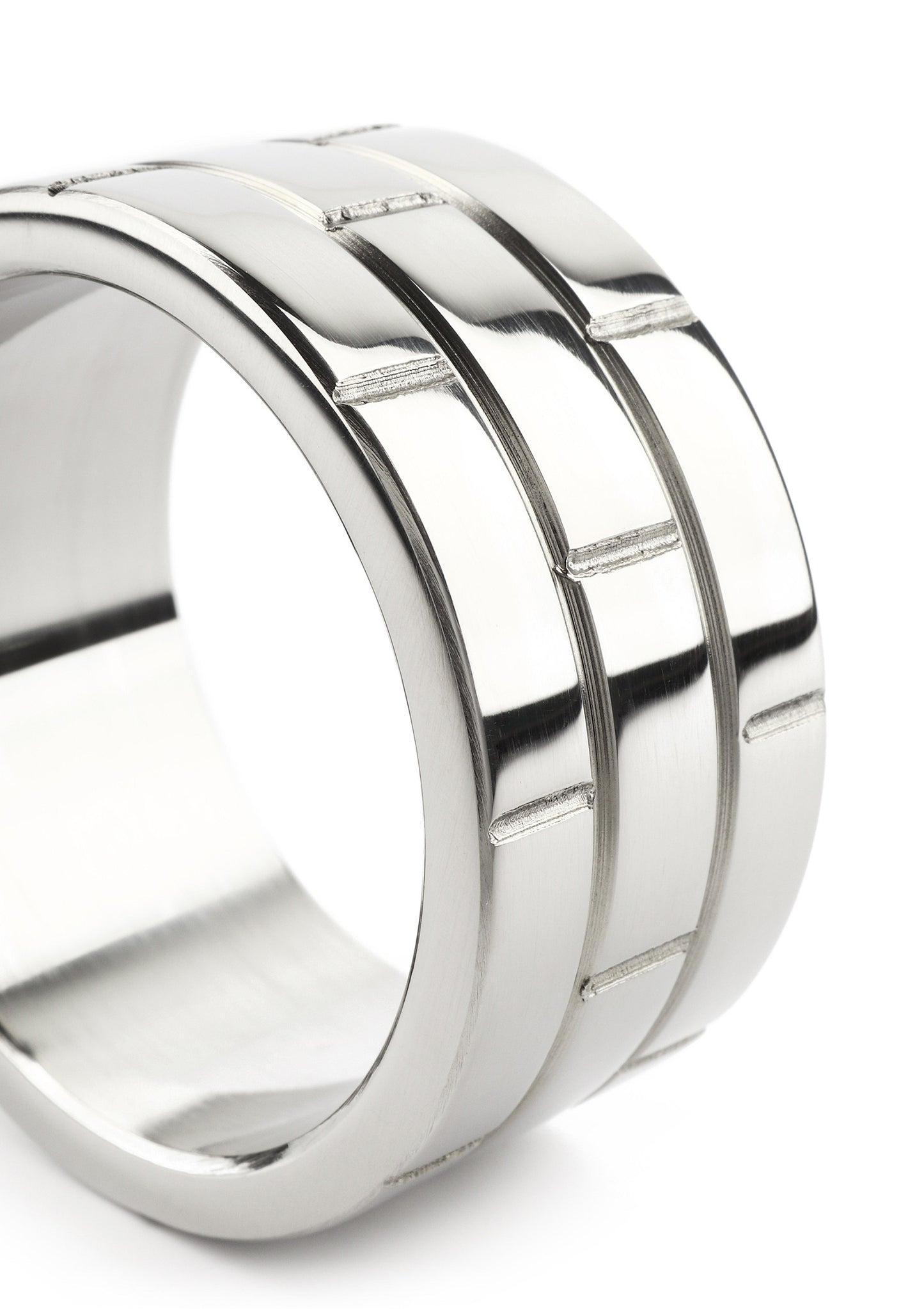 Mr. Steel The Wall C-Ring 45mm SILVER - 4