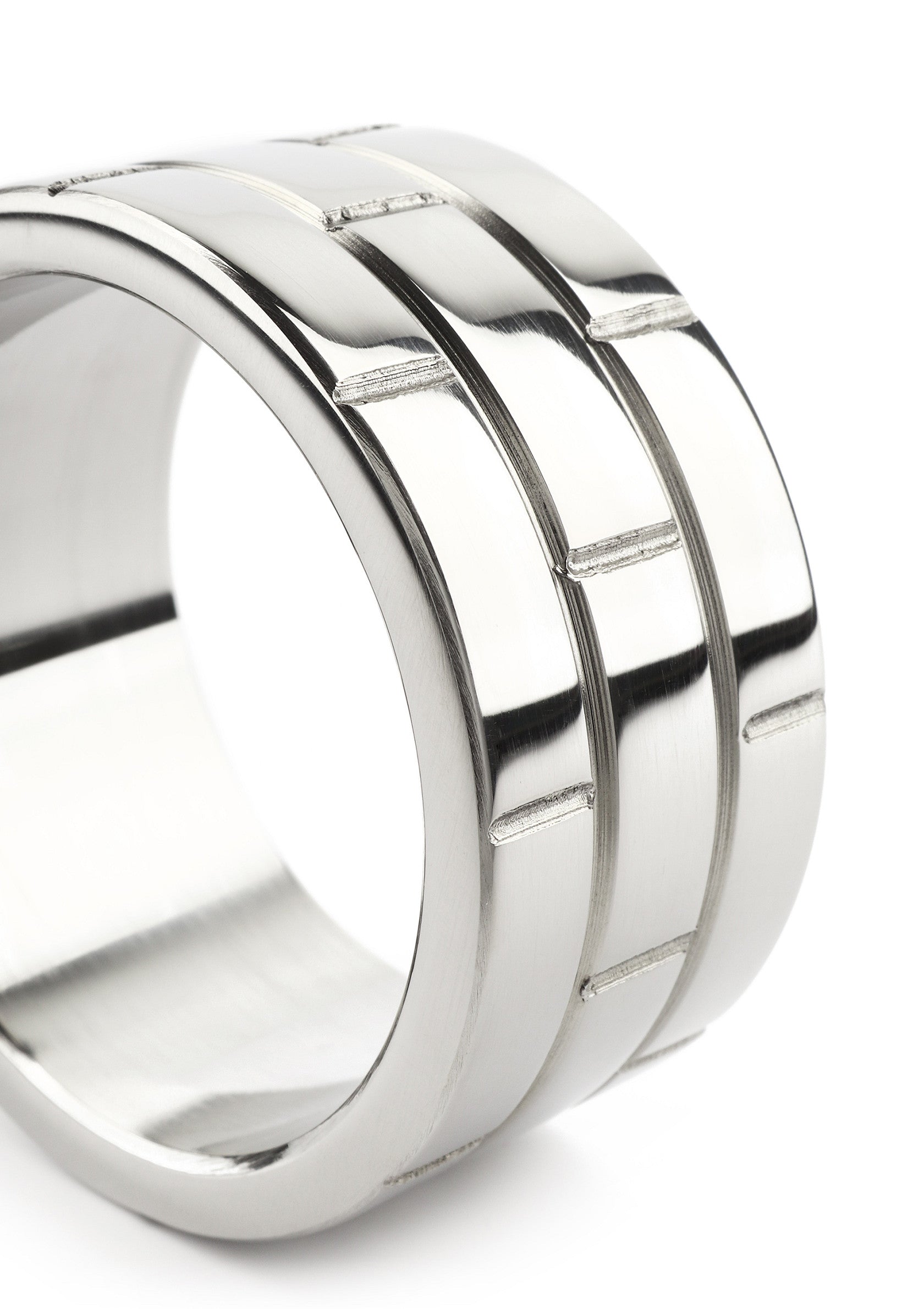 Mr. Steel The Wall C-Ring 45mm SILVER - 4