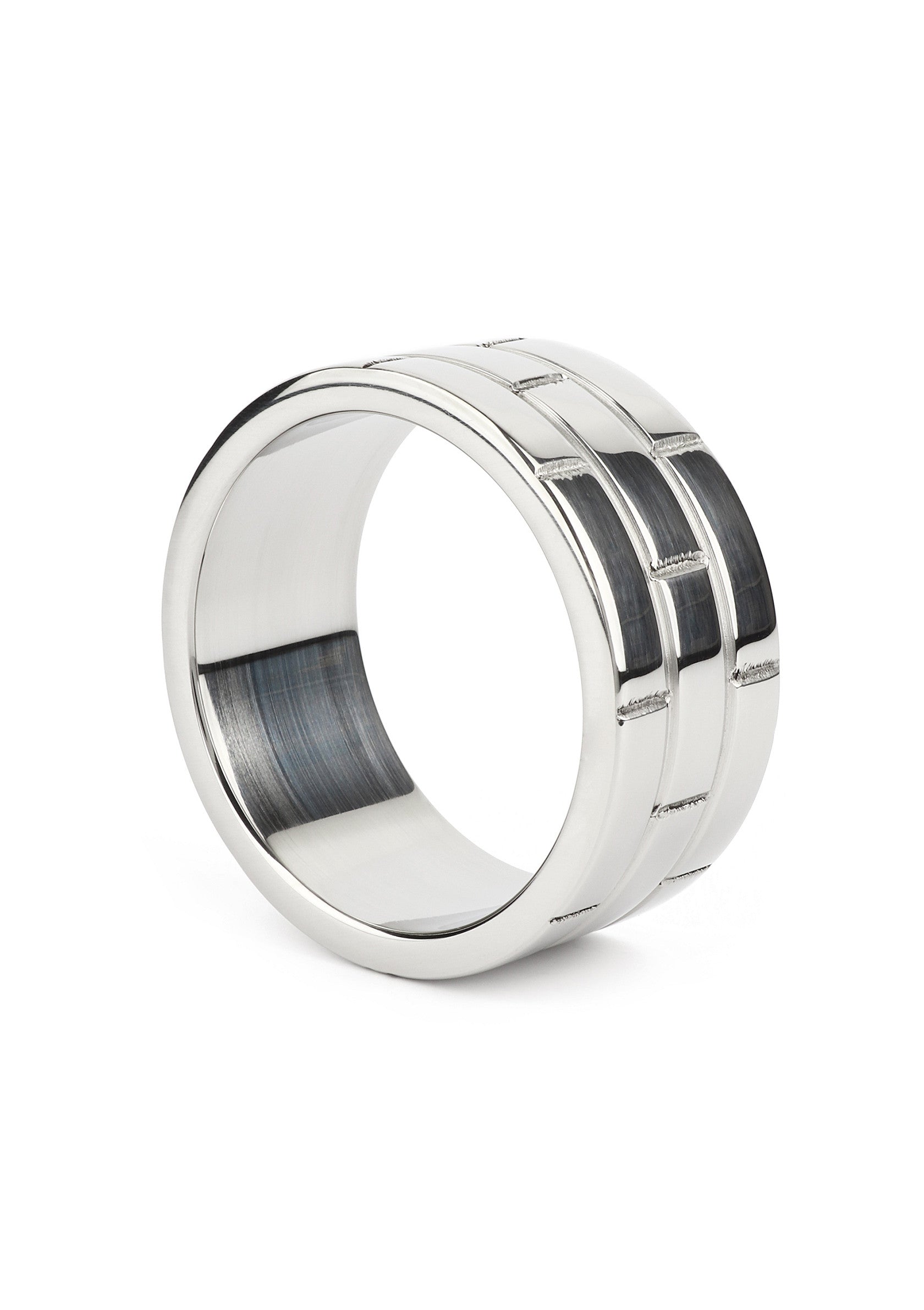 Mr. Steel The Wall C-Ring 50mm SILVER - 4