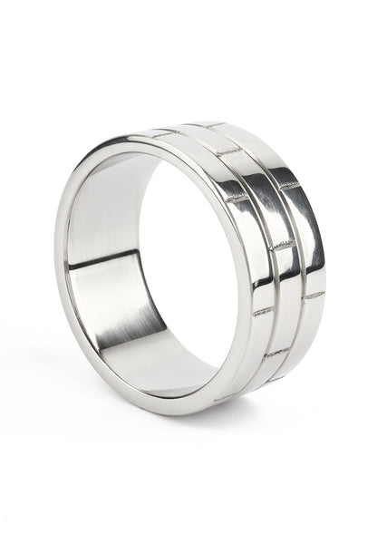 Mr. Steel The Wall C-Ring 55mm SILVER - 3
