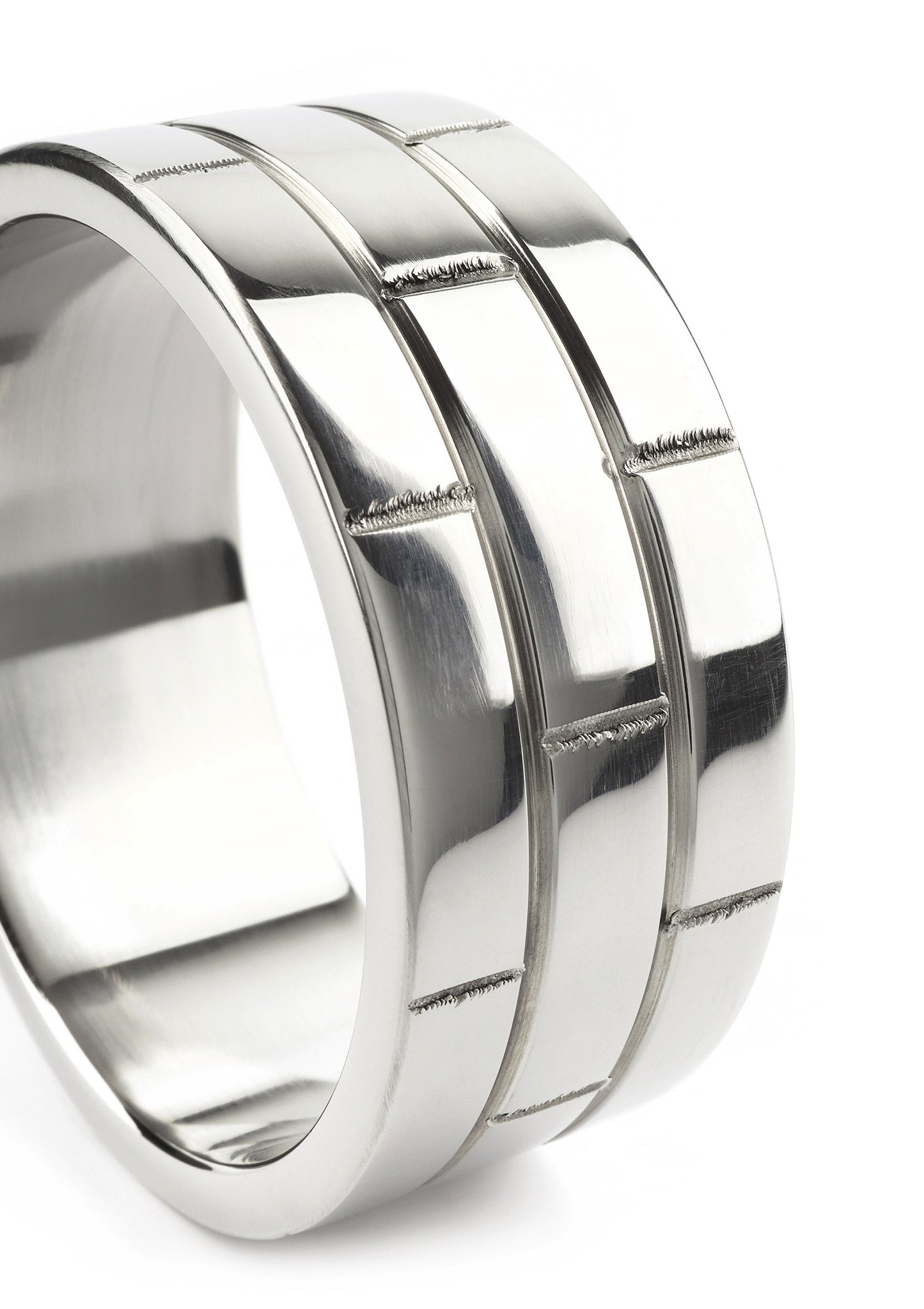 Mr. Steel The Wall C-Ring 55mm SILVER - 4