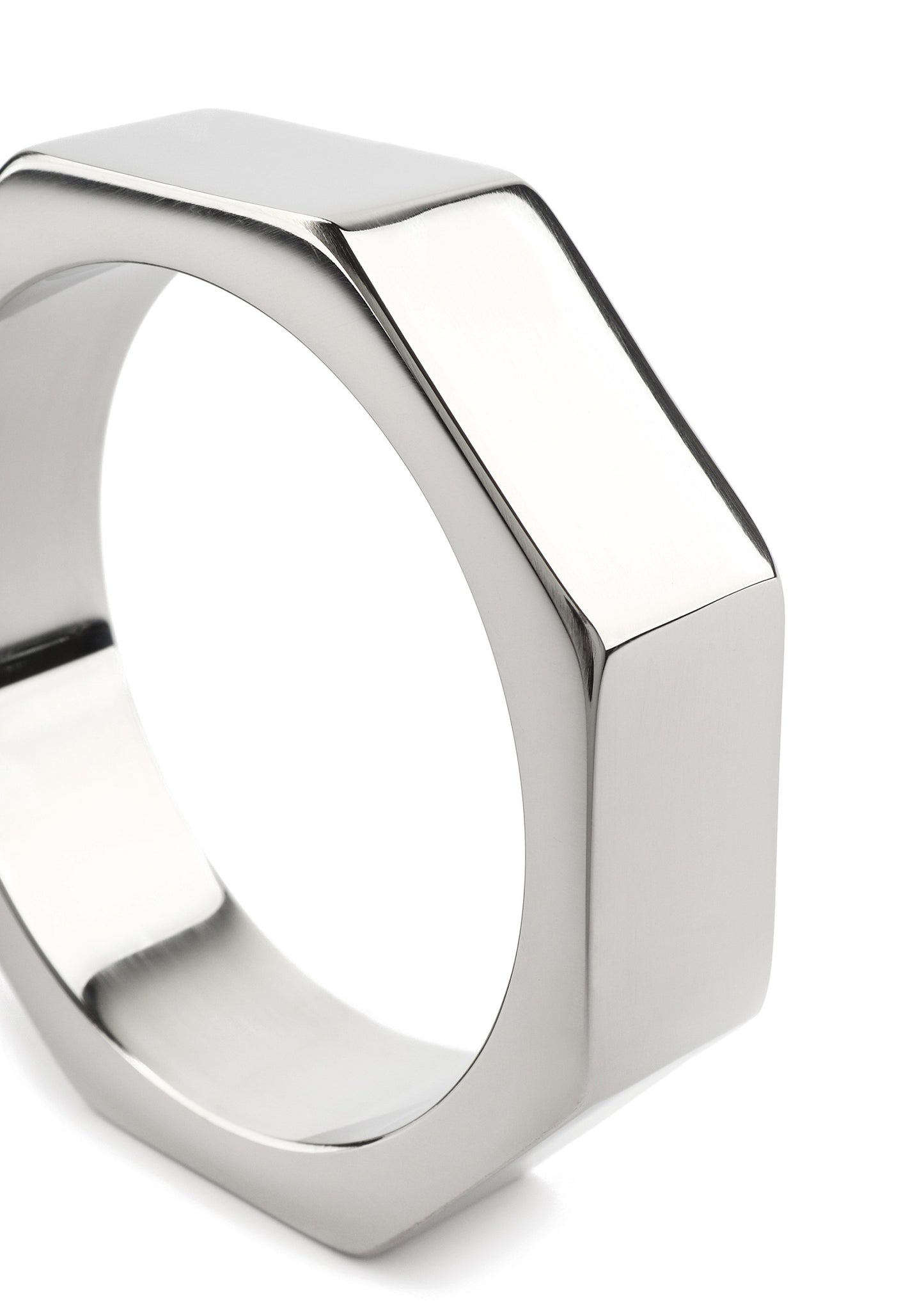 Mr. Steel Nut C-Ring 50mm SILVER - 1