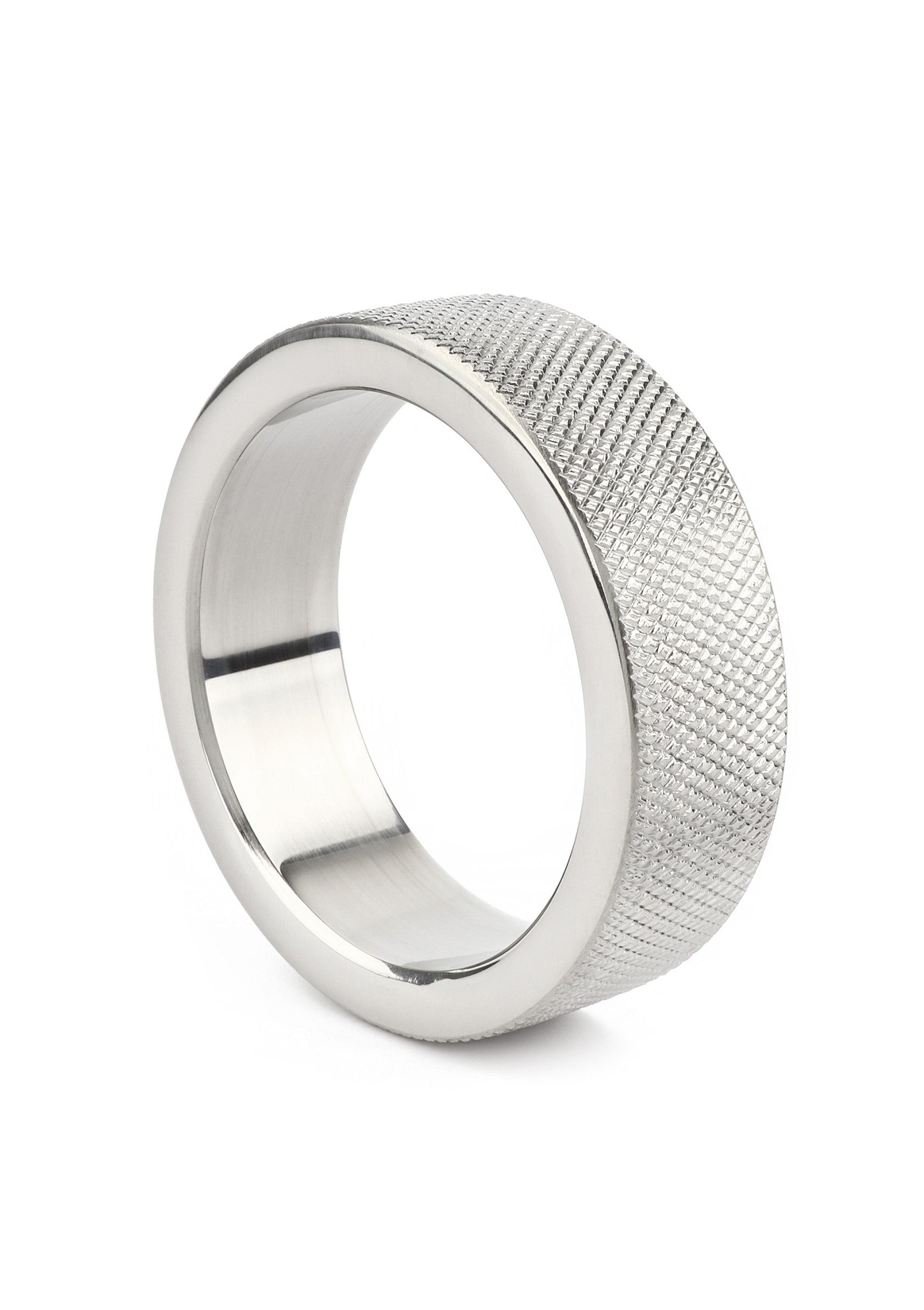 Mr. Steel CrissCross C-Ring 40mm SILVER - 6