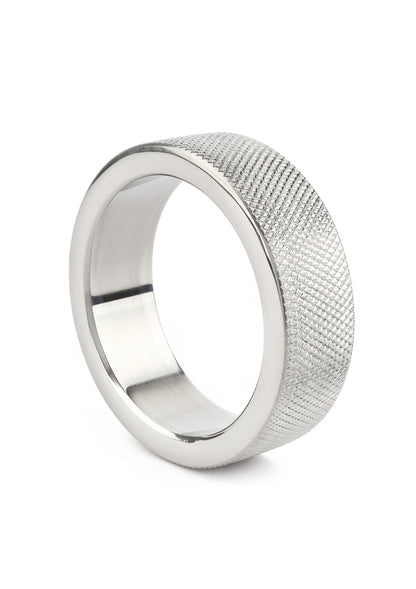 Mr. Steel CrissCross C-Ring 40mm SILVER - 6