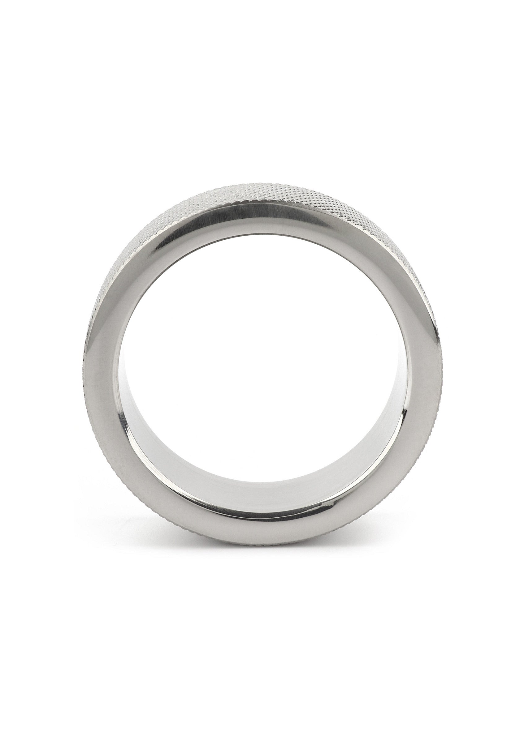 Mr. Steel CrissCross C-Ring 40mm SILVER - 5