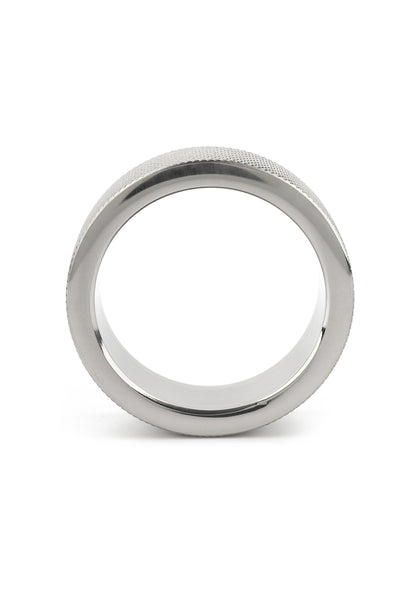 Mr. Steel CrissCross C-Ring 40mm SILVER - 5