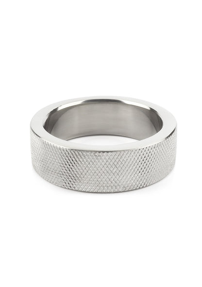 Mr. Steel CrissCross C-Ring 40mm SILVER - 3