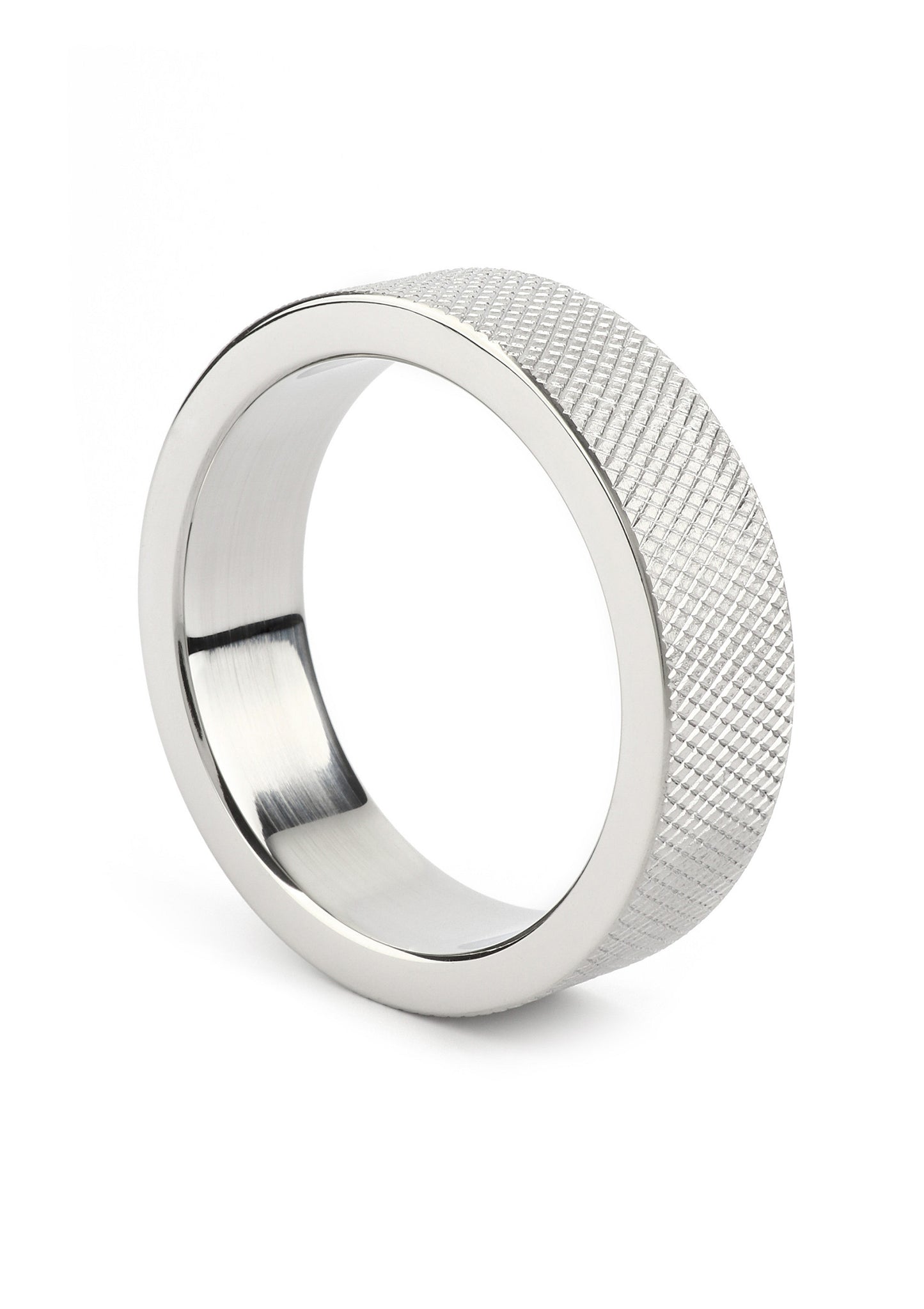 Mr. Steel CrissCross C-Ring 45mm SILVER - 2