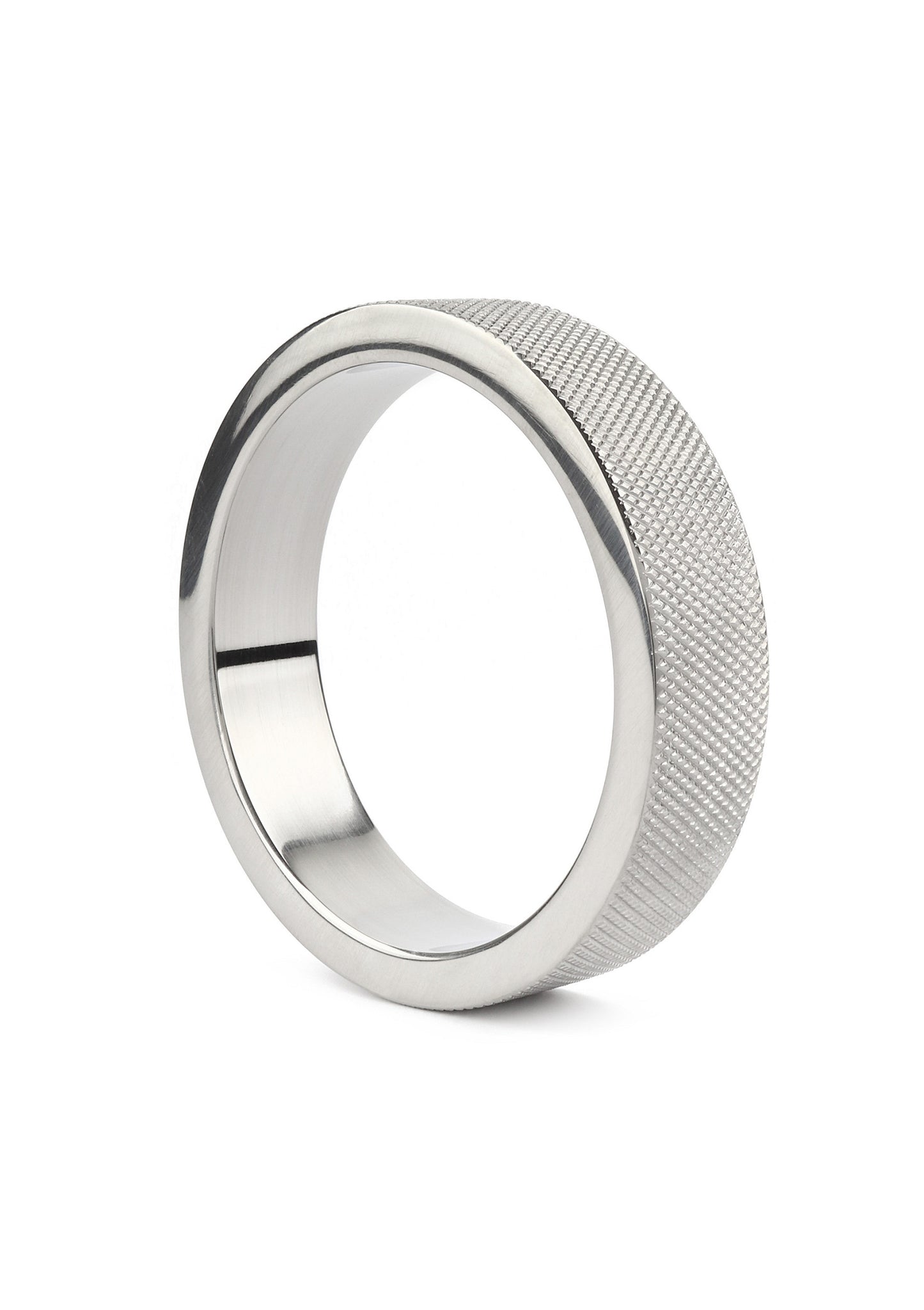 Mr. Steel CrissCross C-Ring 55mm SILVER - 3