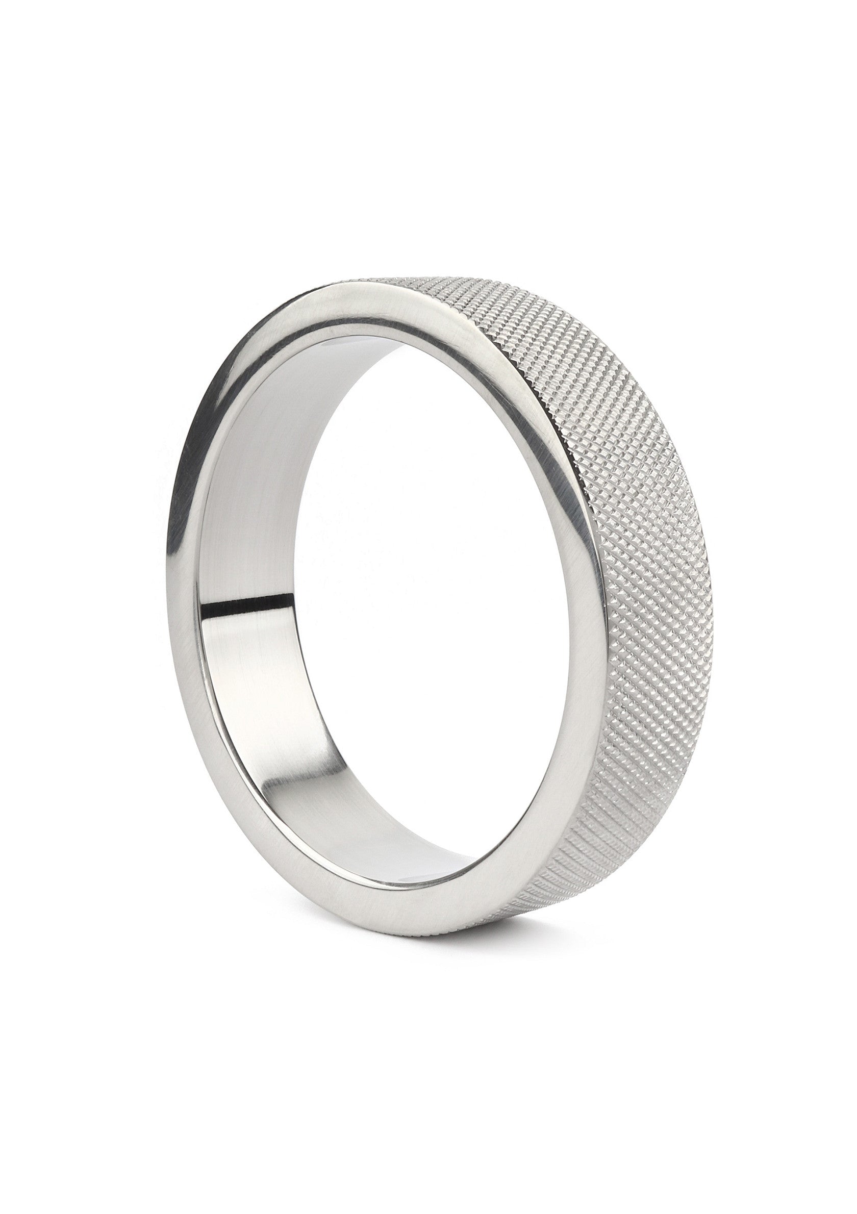 Mr. Steel CrissCross C-Ring 55mm SILVER - 3