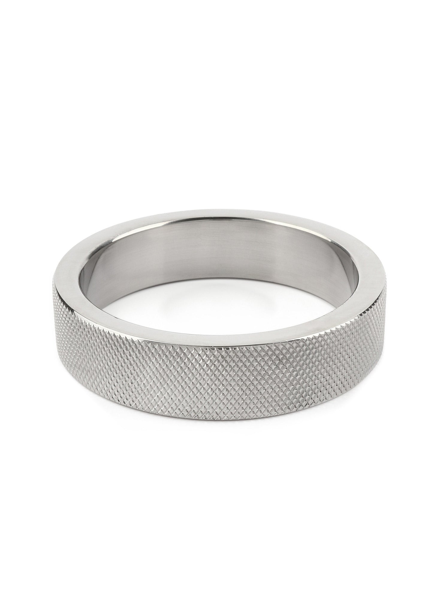 Mr. Steel CrissCross C-Ring 55mm SILVER - 1
