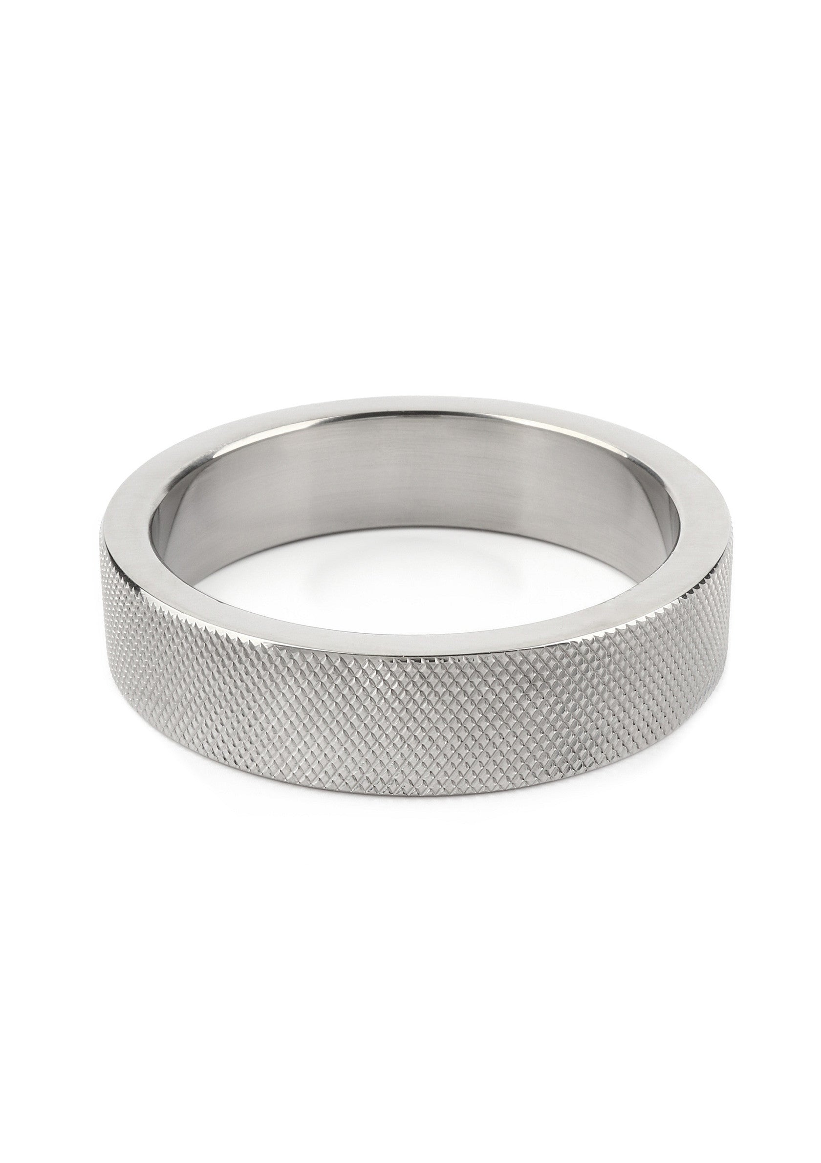 Mr. Steel CrissCross C-Ring 55mm SILVER - 1