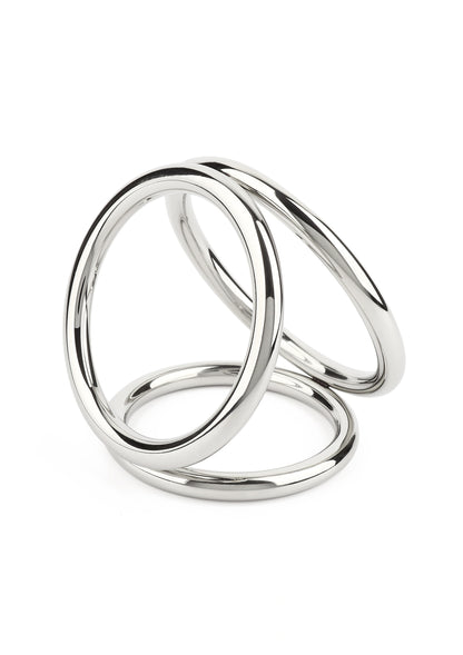 Mr. Steel Triad Chamber C-Ring Large SILVER - 5