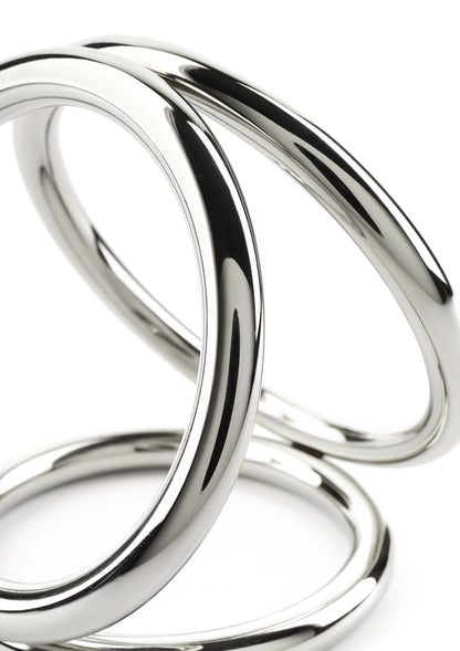 Mr. Steel Triad Chamber C-Ring Large SILVER - 4
