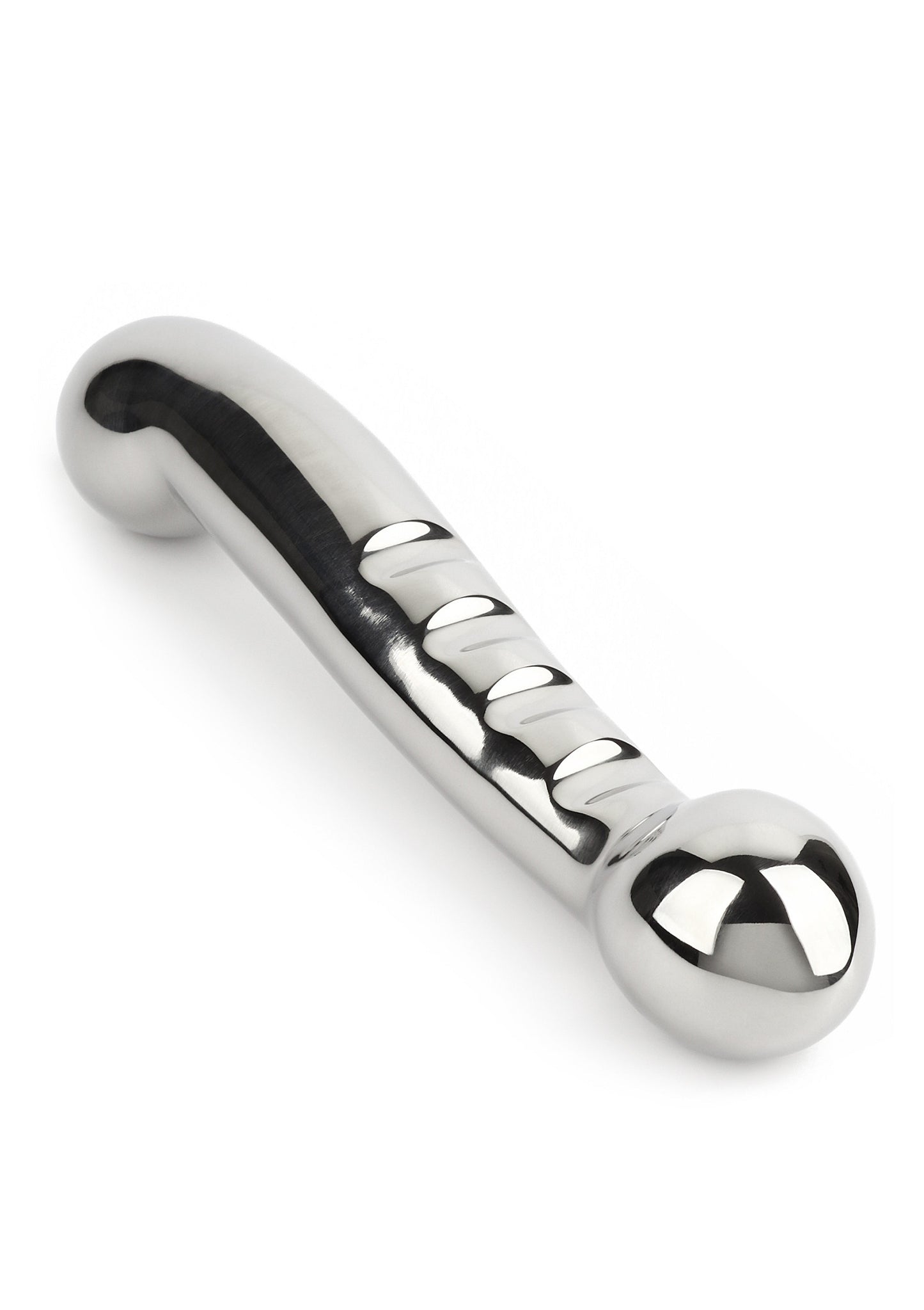 Mr. Steel Elegant Eleven Dildo 17.5cm SILVER - 4