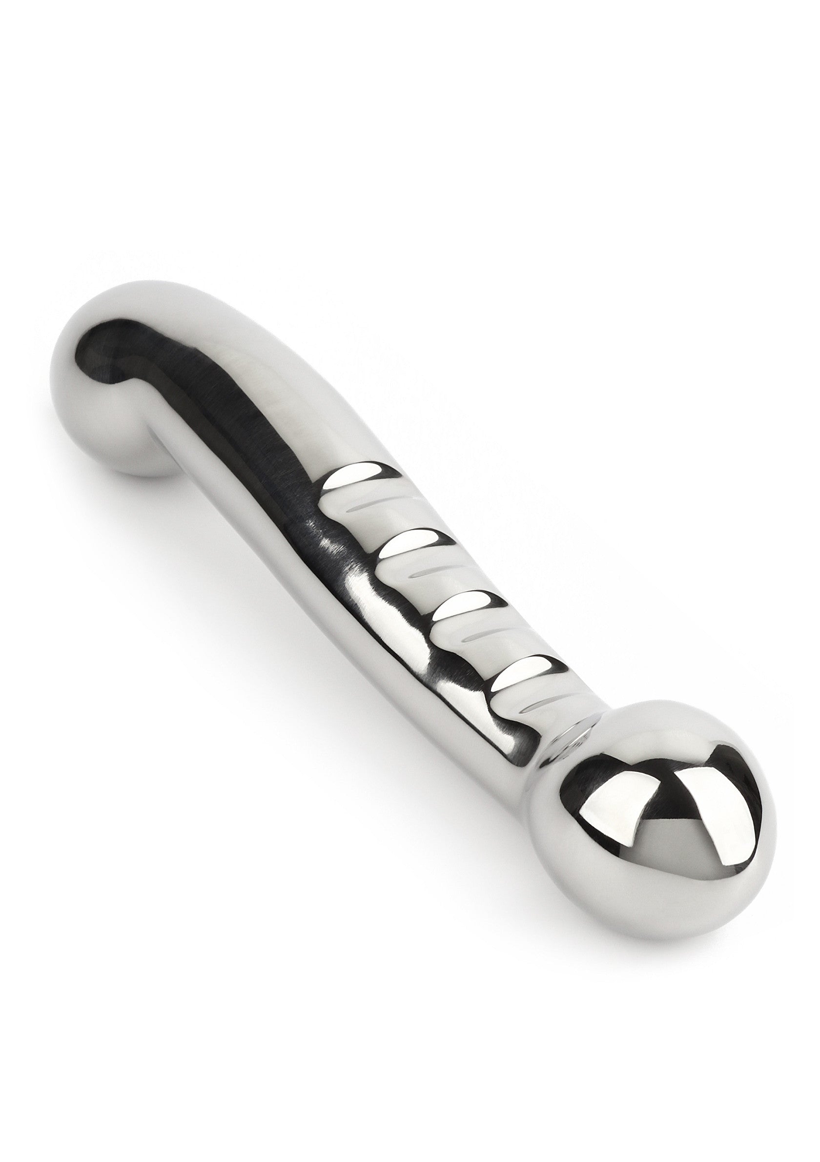 Mr. Steel Elegant Eleven Dildo 17.5cm SILVER - 4