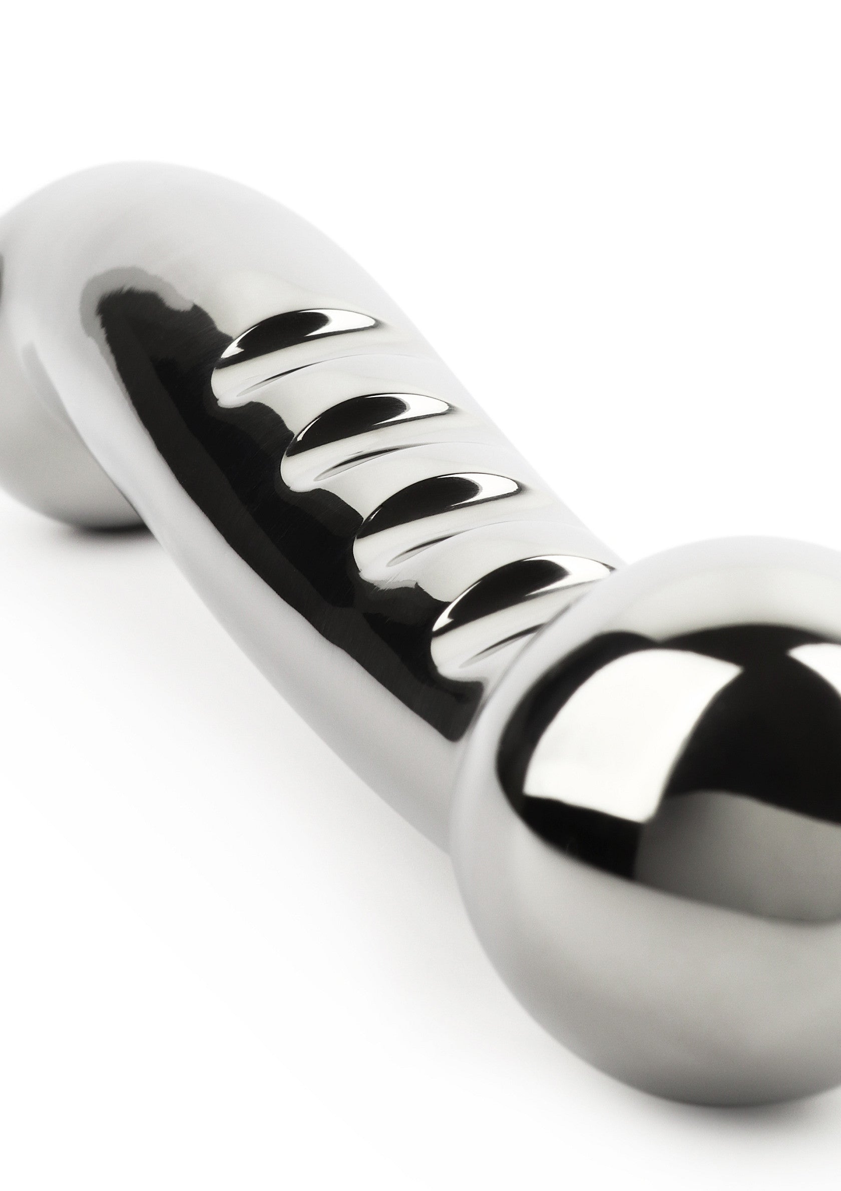Mr. Steel Elegant Eleven Dildo 17.5cm SILVER - 5