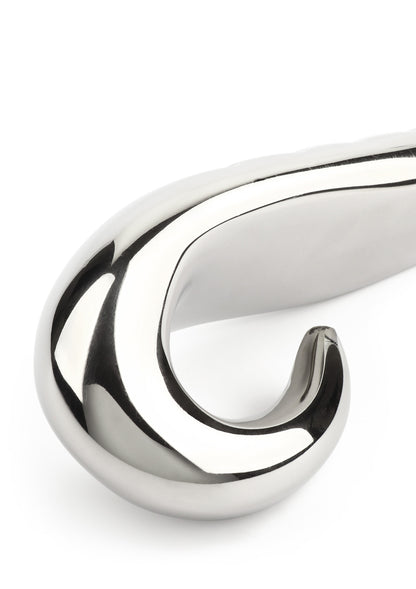 Mr. Steel Devil's Tongue Dildo SILVER - 4