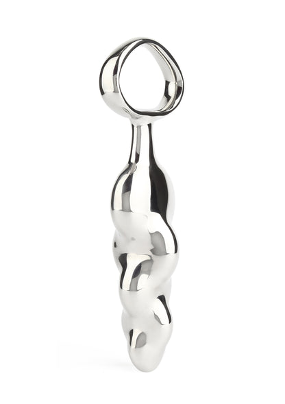 Mr. Steel DisXco Thruster Dildo SILVER - 0