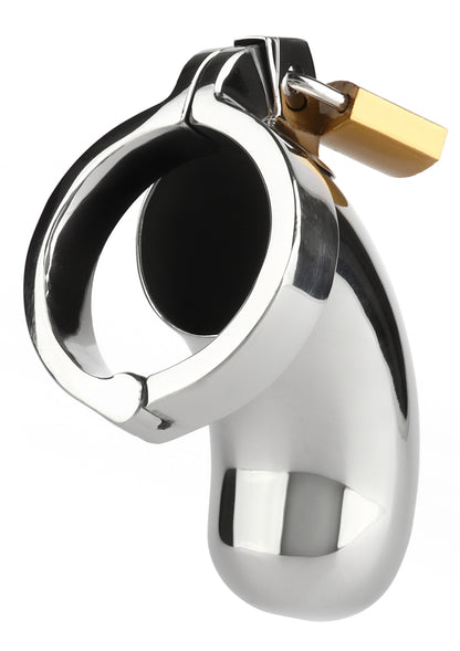 Mr. Steel The Brig Male Chastity Device SILVER - 0