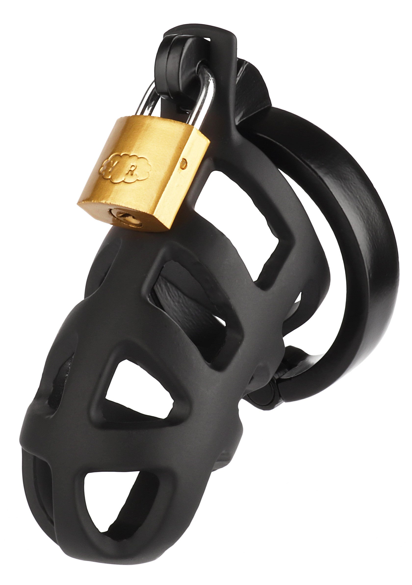 Mr. Steel Brutal Chastity Cage BLACK - 6
