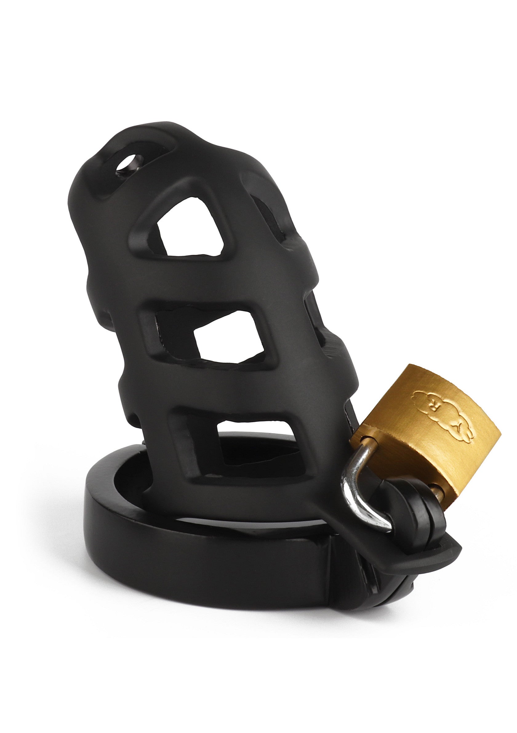 Mr. Steel Brutal Chastity Cage BLACK - 2