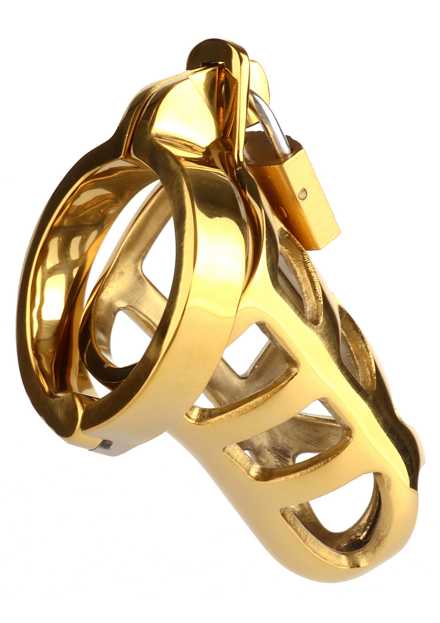 Mr. Steel Brutal Chastity Cage Gold GOLD - 2