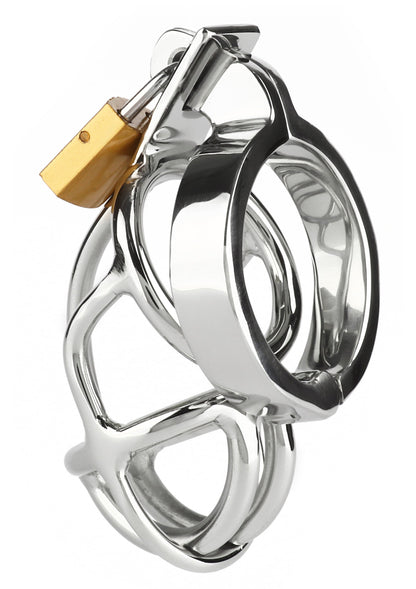 San Quentin Chastity Cage SILVER - 2