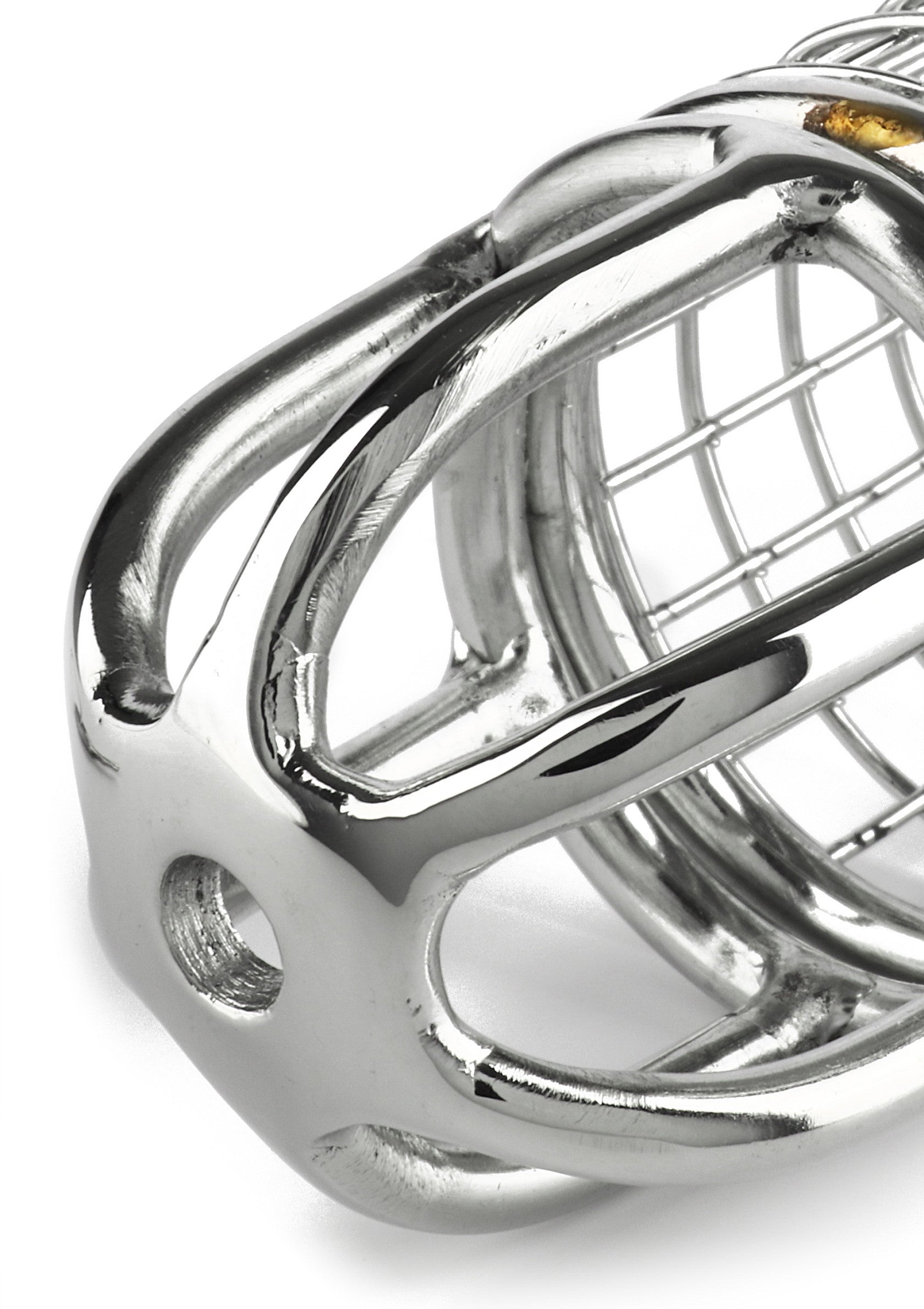 Mr. Steel Matrix Cock Cage SILVER - 2