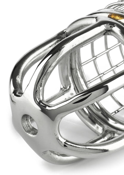 Mr. Steel Matrix Cock Cage SILVER - 2
