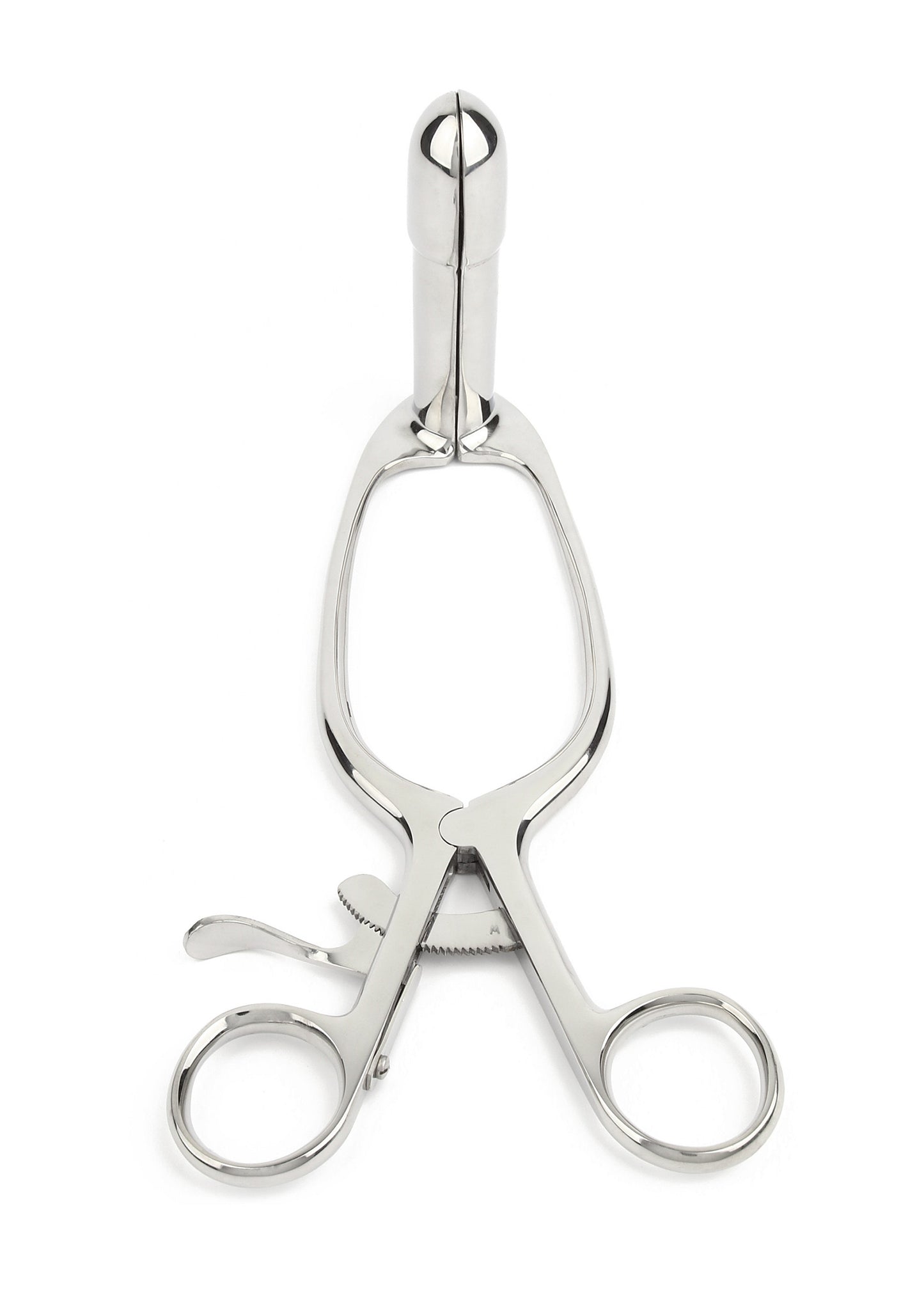 Mr. Steel Barr Rectal Speculum Large SILVER - 4