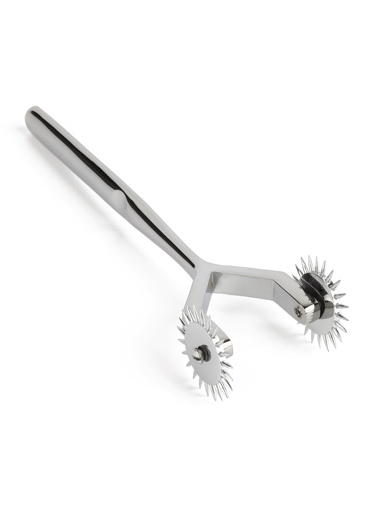 Mr. Steel Twin Wartenberg Pinwheel SILVER - 3