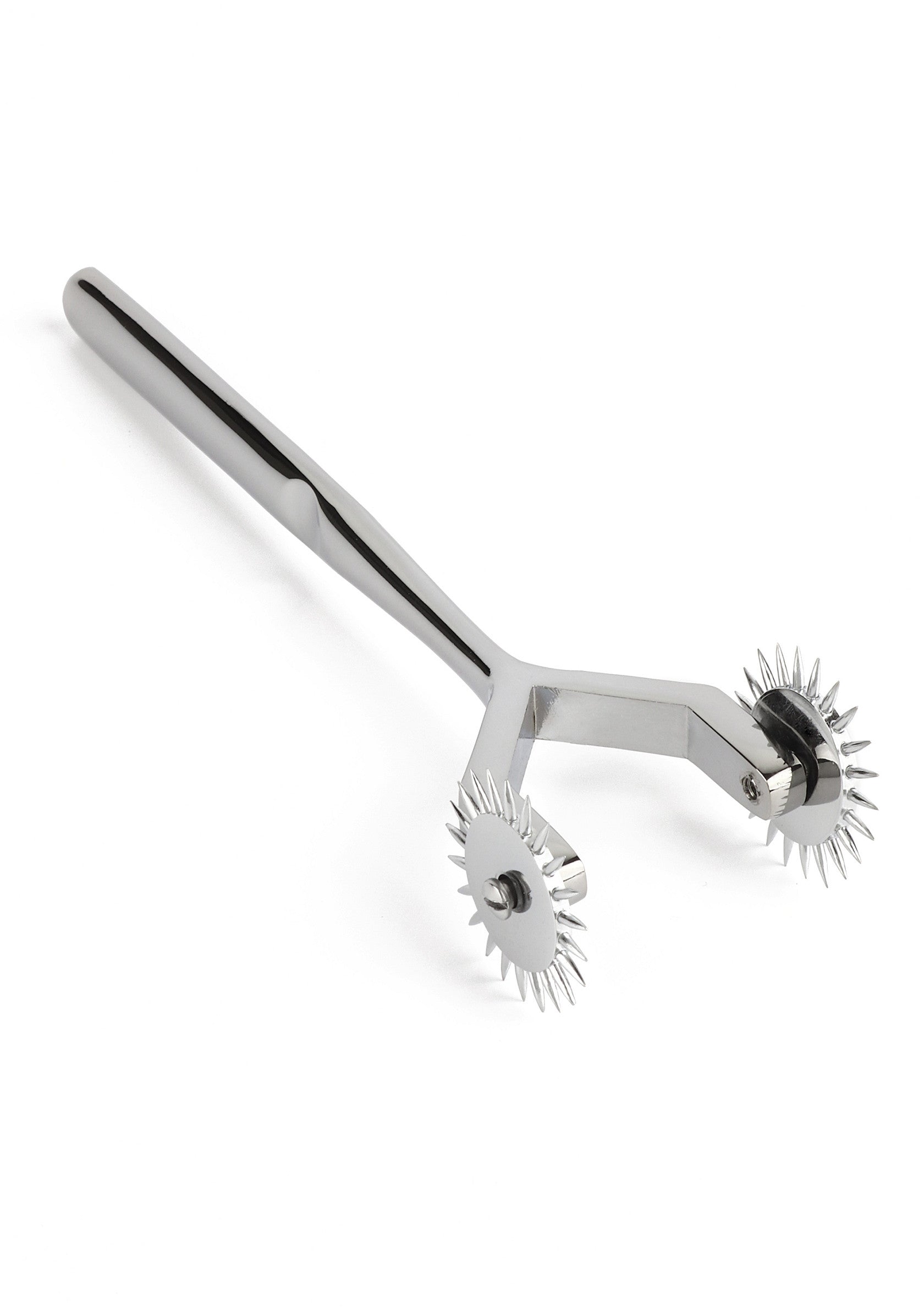 Mr. Steel Twin Wartenberg Pinwheel SILVER - 3