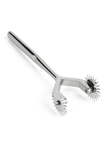 Mr. Steel Twin Wartenberg Pinwheel SILVER - 3