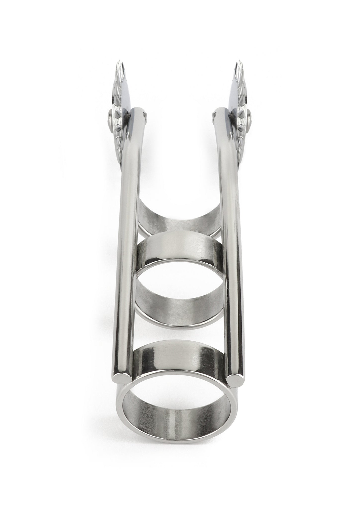 Mr. Steel Double Finger Pinwheel SILVER - 6