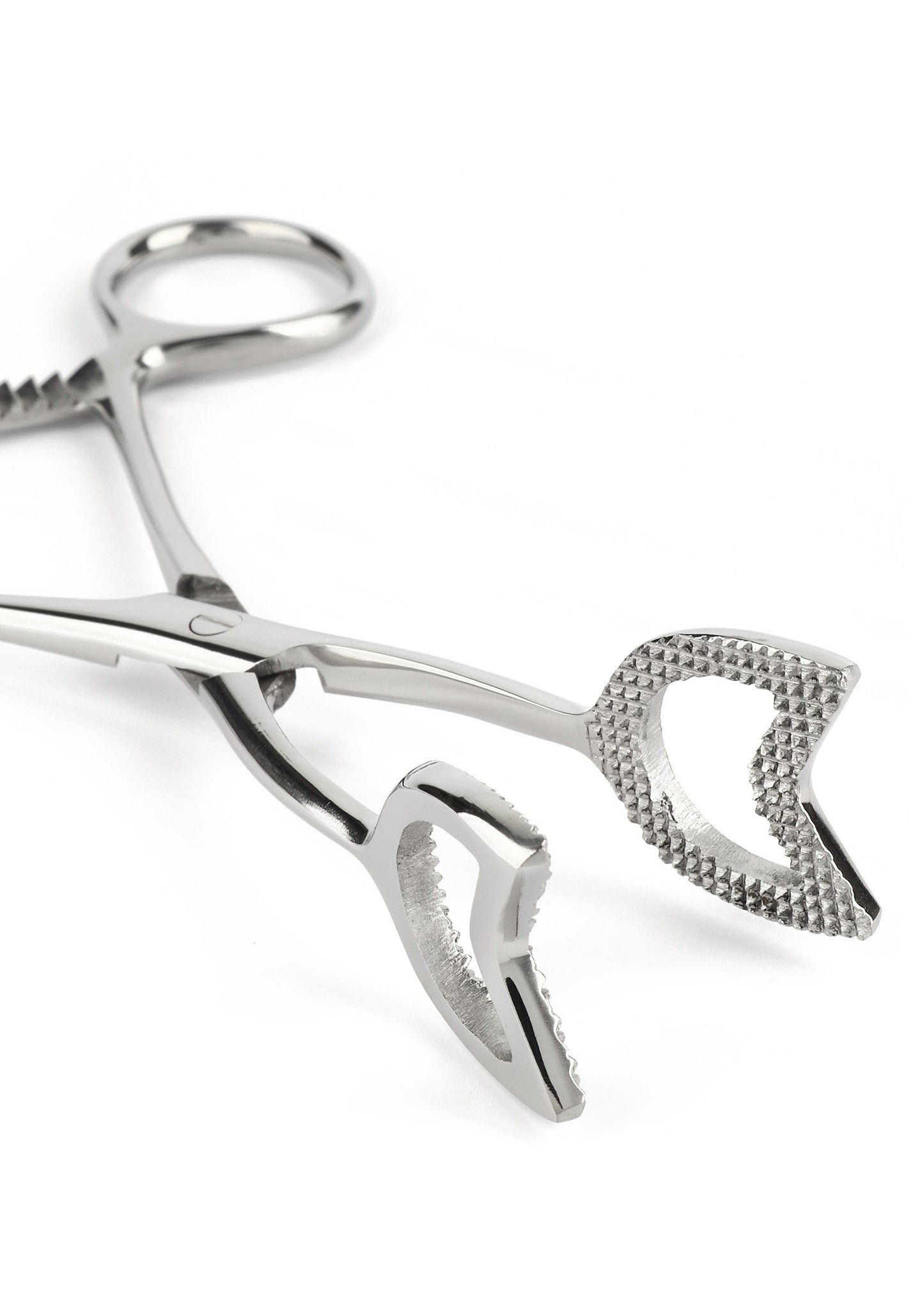 Cube Tongs V Shape SILVER - 0