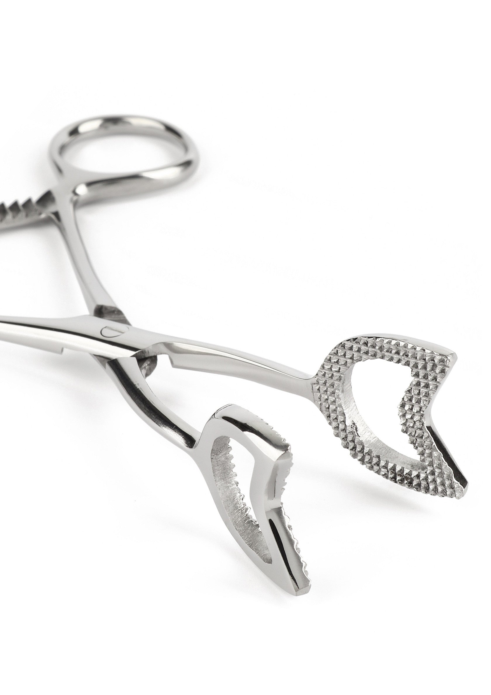 Cube Tongs V Shape SILVER - 0