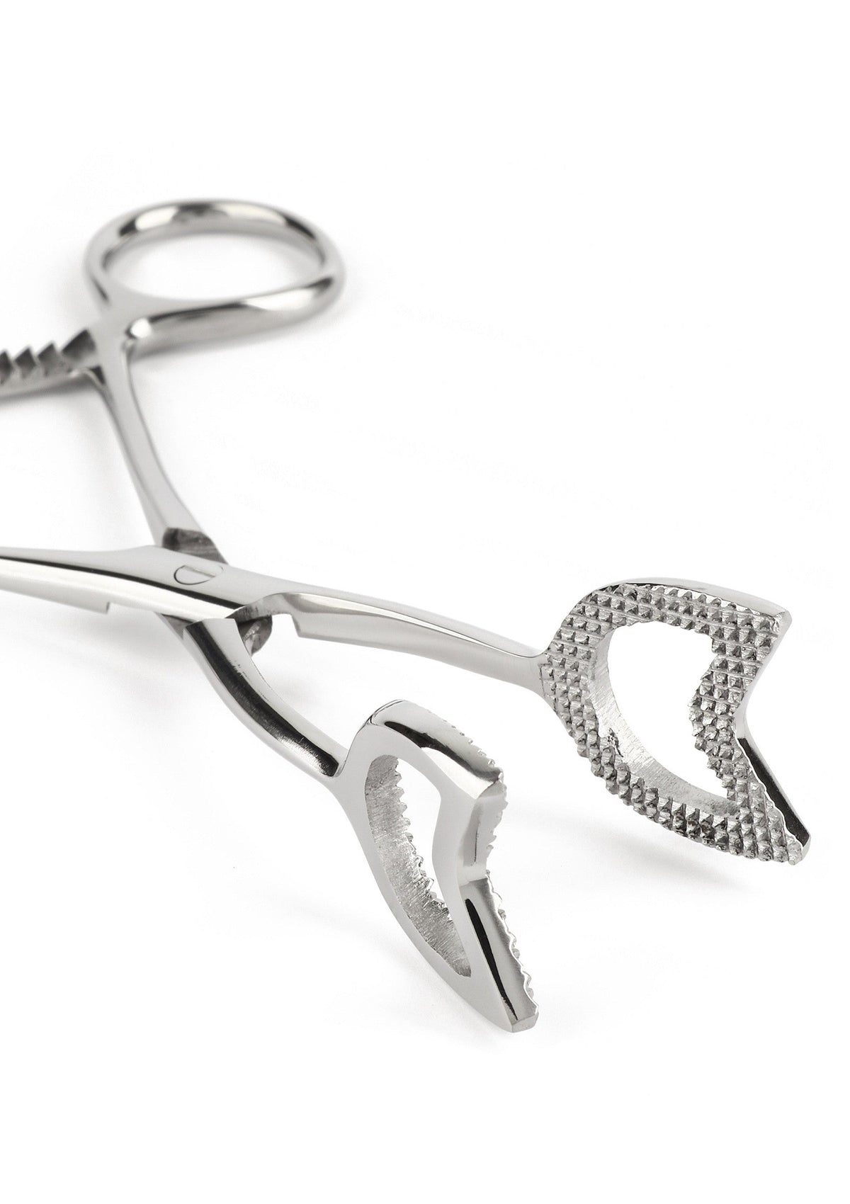 Cube Tongs V Shape SILVER - 5