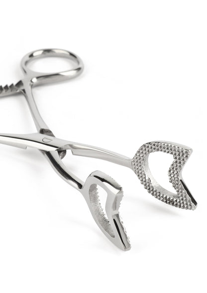 Cube Tongs V Shape SILVER - 5