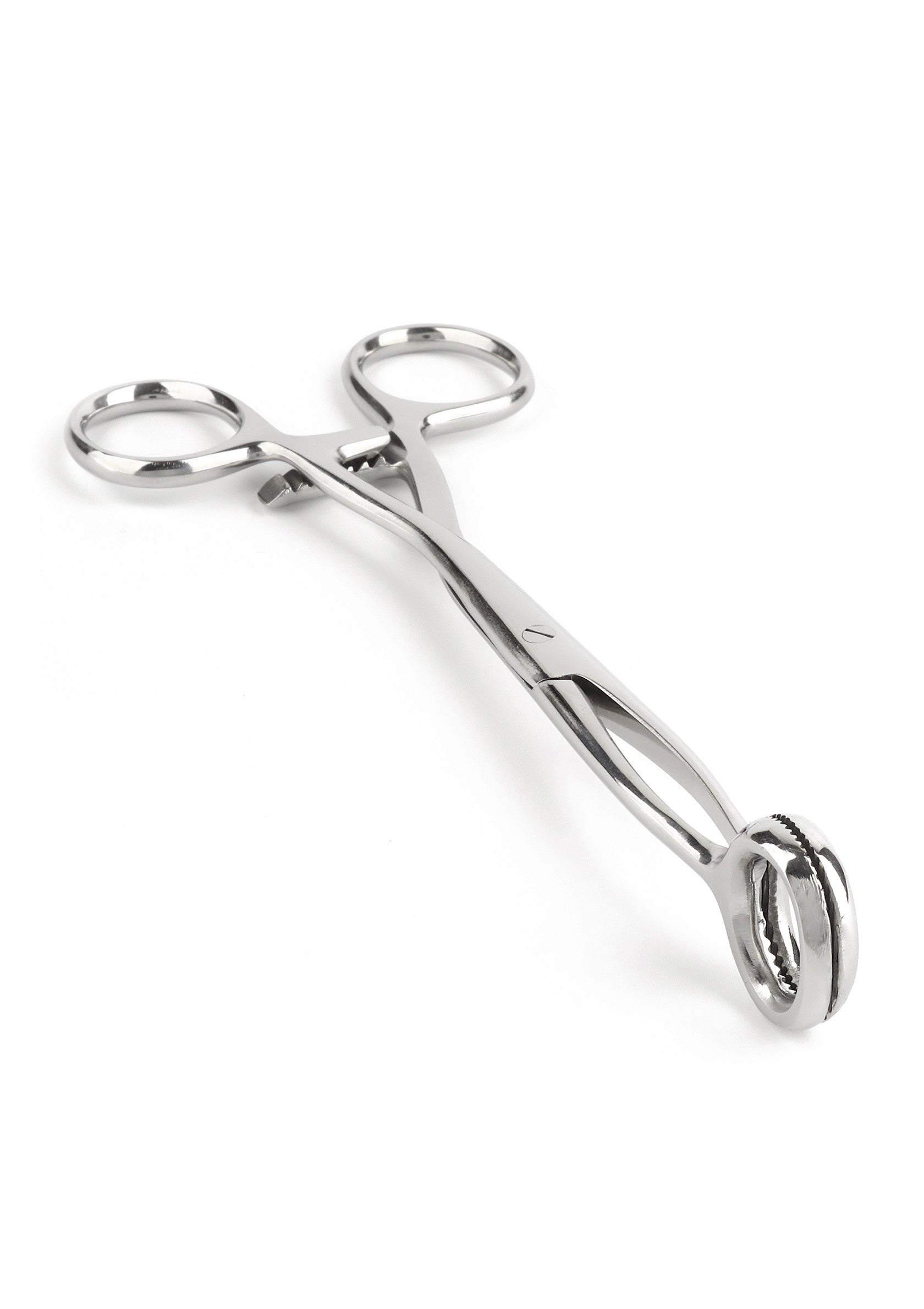 Mr. Steel Cube Tongs O Shape SILVER - 0